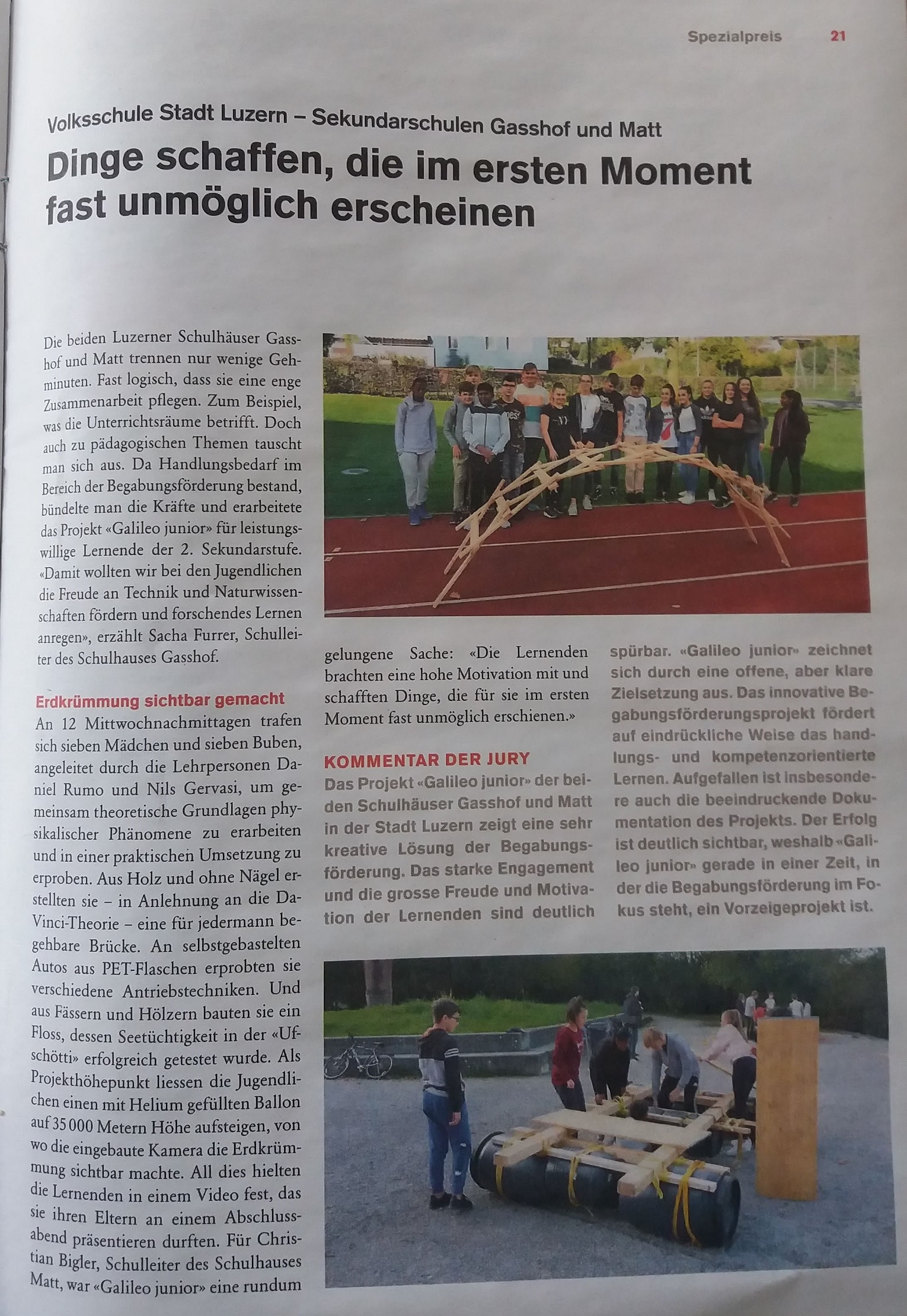 Bericht Förderpreis